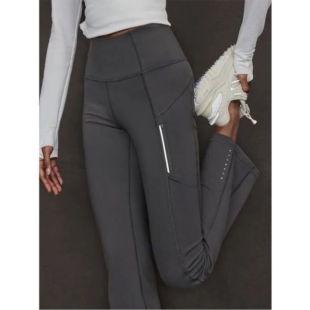 Athleta Rainer High Rise Fleece Bootcut Pants - Picture 5 of 11